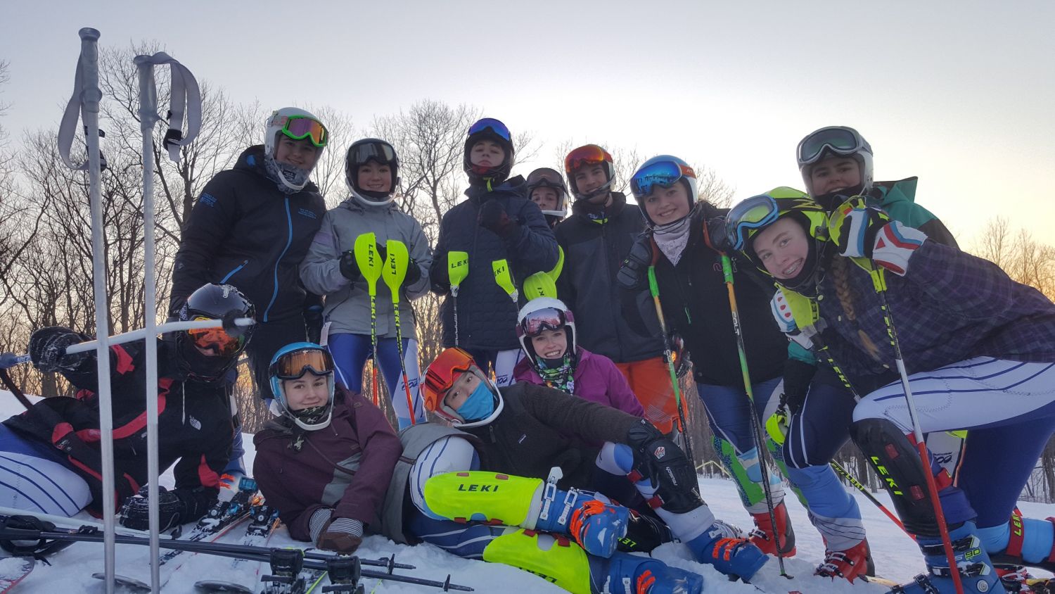 Sparta Ski Team Slalom Race
