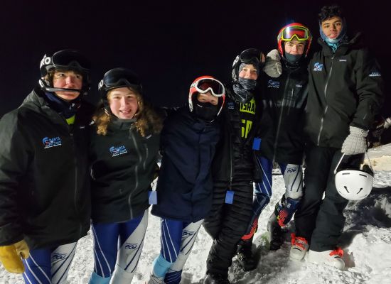Boys Varsity Ski Team Race #2 2022