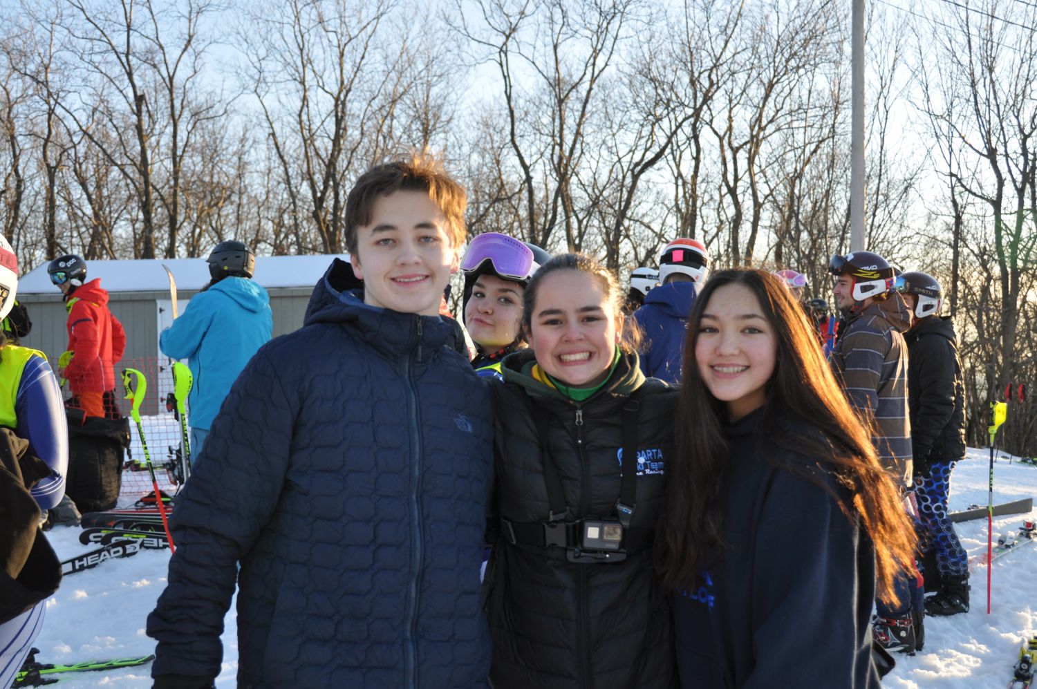 Connor, Claudia & Rachel| JV Championships